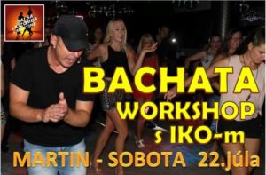 UŽ DNES: Bachata Workshop s IKOm @ STROJÁR / PANTER CLUB