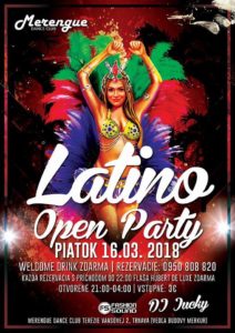 Latino Open Party @ Merengue Dance Club Trnava | Trnavský kraj | Slovensko