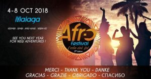 Afrofestival Costa del Sol 2018 (Official Event Málaga - V Edition) @ Hotel Sol Principe