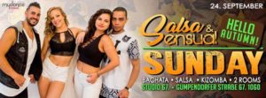 Salsa & Sensual Sunday with Kizomba - 24. September @ Studio67