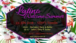 Latino Welcome Summer @ Steps