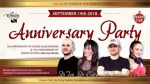 Výročná párty Salsa by Norika @ Salsa by Norika
