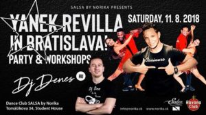 Yanek Revilla in Bratislava! @ Salsa by Norika